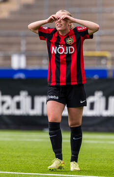 Brommapojkarnas Ida Garmfors deppar