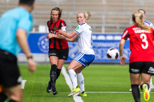 Brommapojkarnas Frida Thörnqvist och IFK Norrköpings