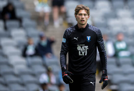 Malmö FFs målvakt William Nieroth Lundgren