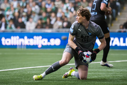 Malmö FFs målvakt William Nieroth Lundgren