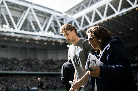 Malmö FFs målvakt William Nieroth Lundgren
