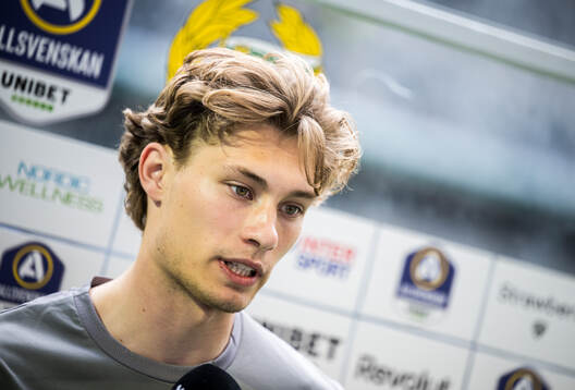 Malmö FFs målvakt William Nieroth Lundgren