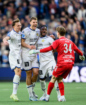 Sirius spelare jublar