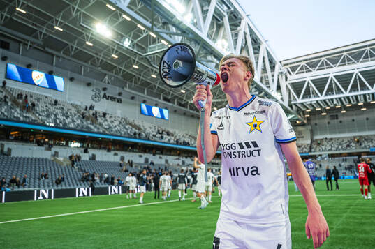 Sirius Charlie Nildén jublar