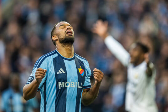 Djurgårdens Leon Hien deppar