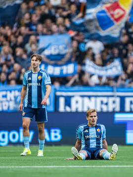 Djurgårdens Miro Tenho och Hampus Finndell