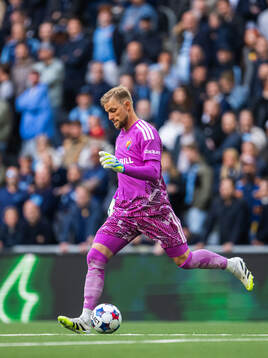 Djurgårdens målvakt Jacob Rinne