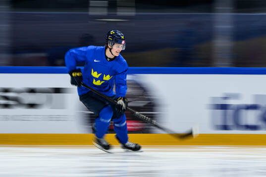 Ivar Stenberg of Sweden at a practice session