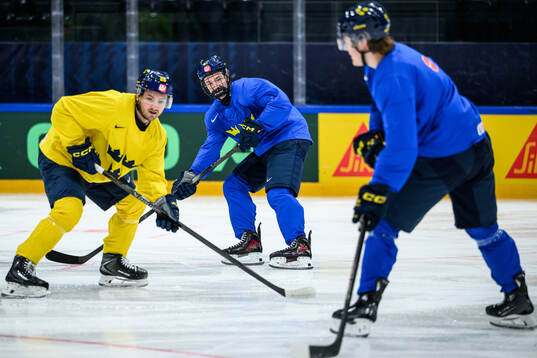 Erik Brännström, Viggo Björck and Ivar Stenberg  of