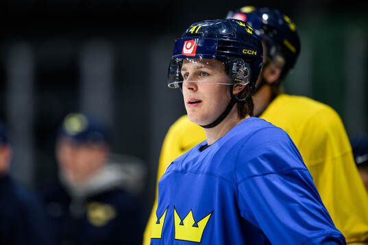 Ivar Stenberg of Sweden at a practice session