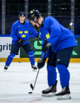 Ivar Stenberg of Sweden at a practice session
