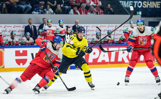 Daniel Vozenilek of Czech Republic and Ivar Stenberg of
