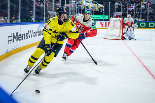 Viggo Björck of Sweden and Jiri Tichacek of Czech Republic