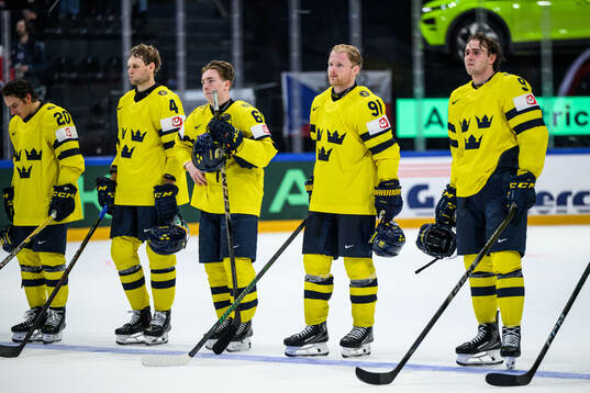 Jacob Larsson, Viggo Björck and Carl Grundström of Sweden