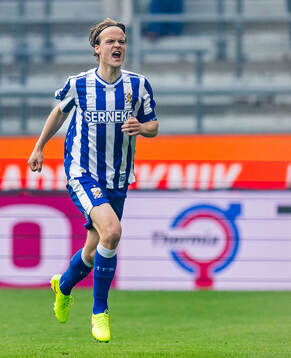 IFK Göteborgs August Erlingmark jublar 0-1 målet