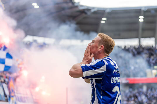 IFK Göteborgs Benjamin Brantlind jublar