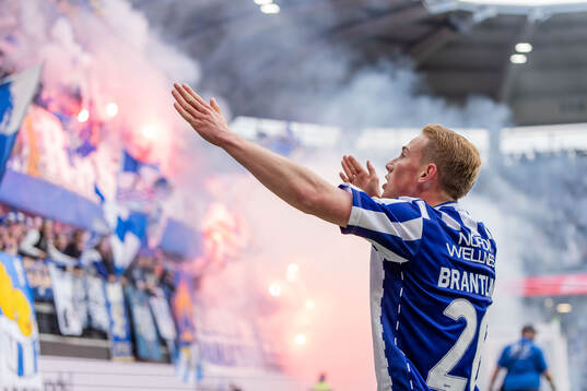 IFK Göteborgs Benjamin Brantlind jublar