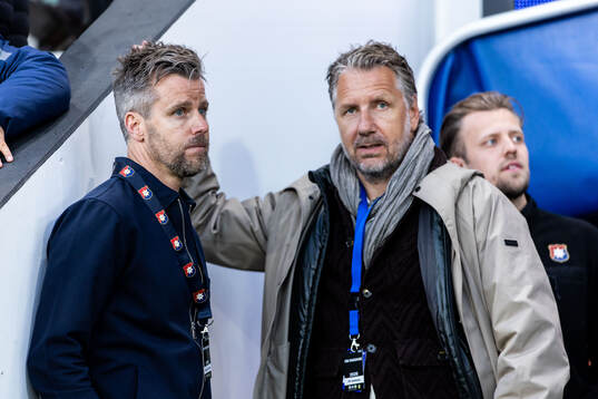 Örgrytes sportchef Pontus Farnerud och IFK Göteborgs