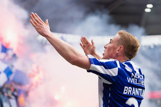 IFK Göteborgs Benjamin Brantlind jublar