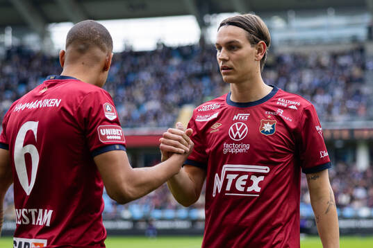 Örgrytes Mikael Dyrestam och Örgrytes Noah Christoffersson