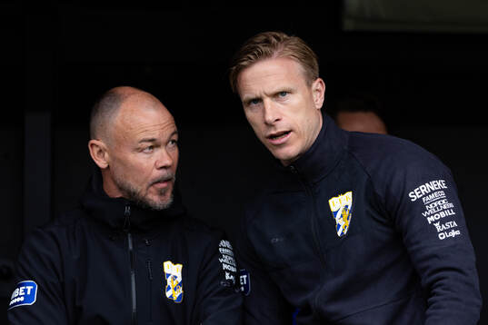 IFK Göteborgs assisterande tränare Joachim Björklund och