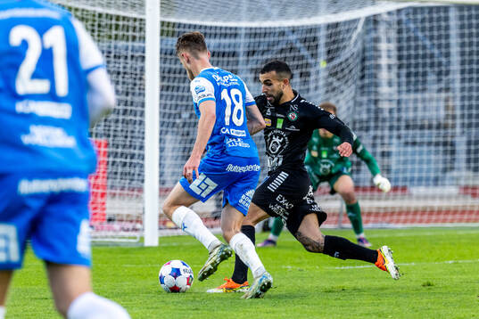 Oddevolds Gustav Forssell och Örebros Alai Hussain Ghasem