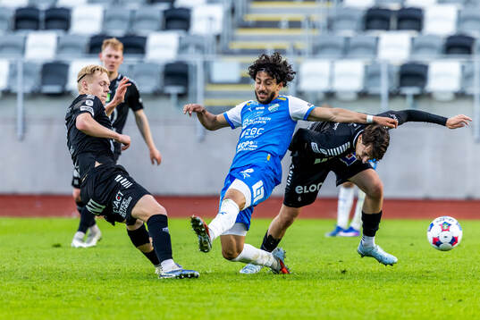 Örebros Victor Sandberg och Edwin Ibrahimbegovic samt