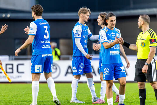 Oddevolds spelare jublar