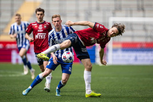 IFK Göteborgs Benjamin Brantlind och Örgrytes Christoffer