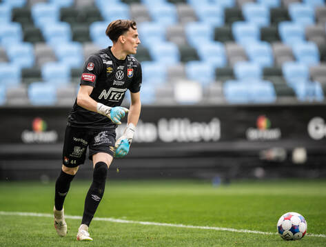 Örgrytes målvakt Hampus Gustafsson