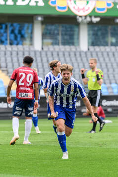 IFK Göteborgs Felix Eriksson jublar
