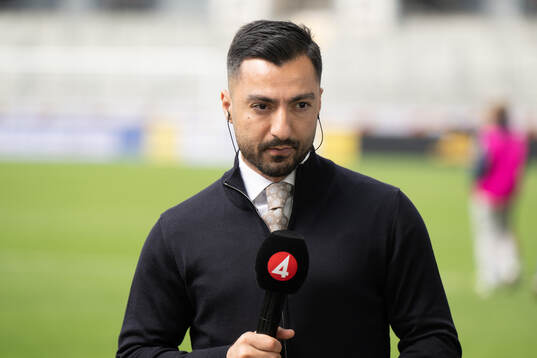 TV4s studio med expert Jiloan Hamad