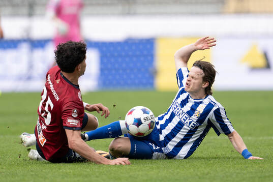 Örgrytes Demirel Hodzic och IFK Göteborgs Kolbeinn