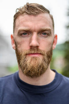 Mattias Ekholm of Sweden poses for a portrait at a press