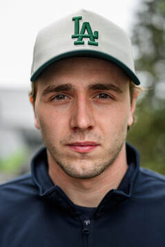 Linus Karlsson of Sweden poses for a portrait at a press