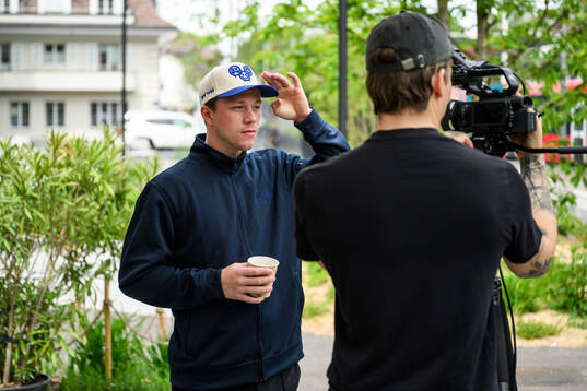 Bläddra bland fler bilder av 2026 IIHF Ice Hockey World Championship, Day 5, Sweden, Press Event