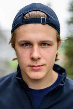Ivar Stenberg of Sweden poses for a portrait at a press
