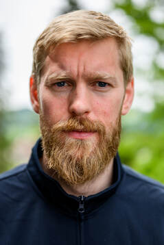 goaltender Magnus Hellberg of Sweden poses for a portrait