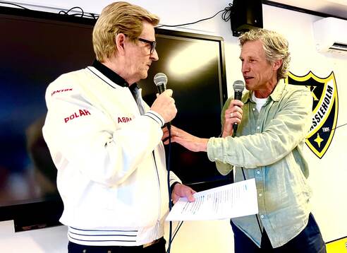 Jens Fjellström var gäst vid IFK Hässleholms