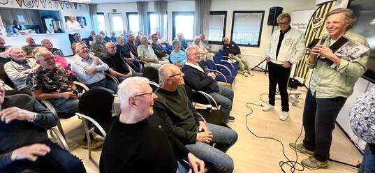 Jens Fjellström var gäst vid IFK Hässleholms
