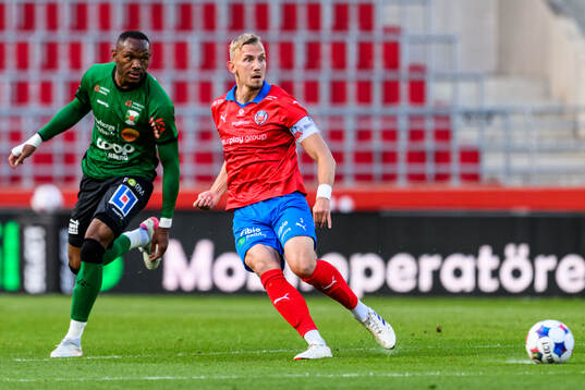 Varbergs Milan Kordik och Helsingborgs Jakob Voelkerling