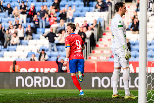 Helsingborgs Alexander Johansson jublar