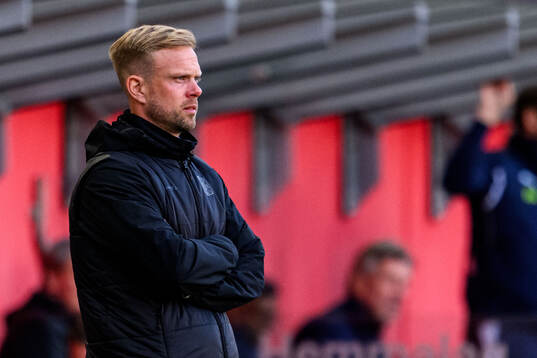 Varbergs tränare Victor Salwén