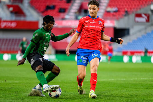 Varbergs Severin Nioule och Helsingborgs Lino Wernberg