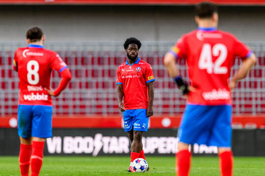 Helsingborgs Kevin Nyarko deppar