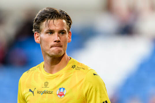Helsingborgs målvakt Johan Brattberg