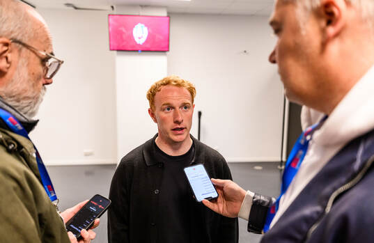 Helsingborgs manager Stevie Grieve