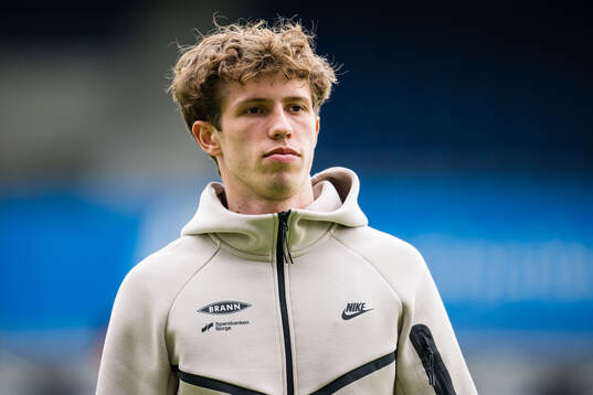Niklas Jensen Wassberg of Brann arrives
