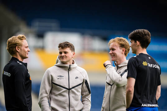 Elias Myrlid of Aalesund, Jonas Torsvik and Markus Haaland