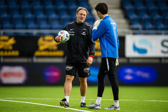 Goalkeeper coach Dan Riisnes of Brann
